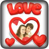 Valentine Day Love Photo Frame