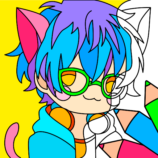 Anime Chibi Boys Genius Cartoons icon