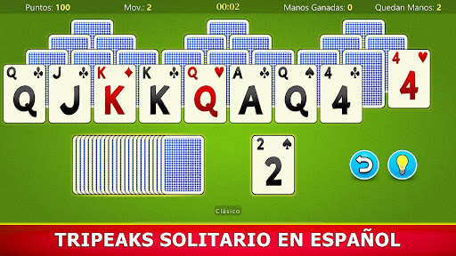 TriPeaks Solitario screenshot 1