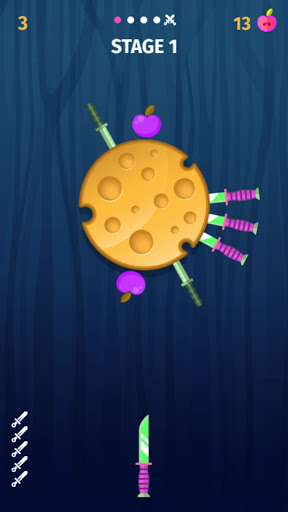 Knife Hit Game | Boss Fight 5 تصوير الشاشة