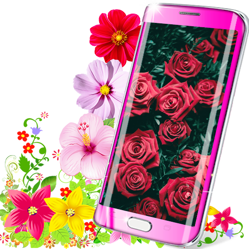 Roses Flowers Spring Lock Screen आइकन
