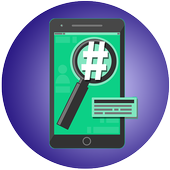 Reverse phone lookup icon