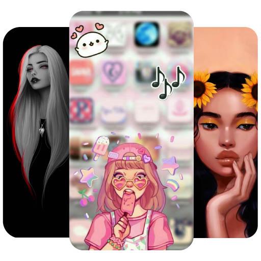 Cute Girly Girl Wallpapers 2020 icon