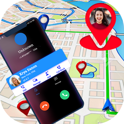 Caller Mobile Number Location icon