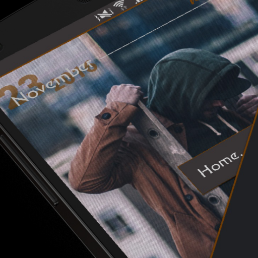 Diag Dark for KLWP icon