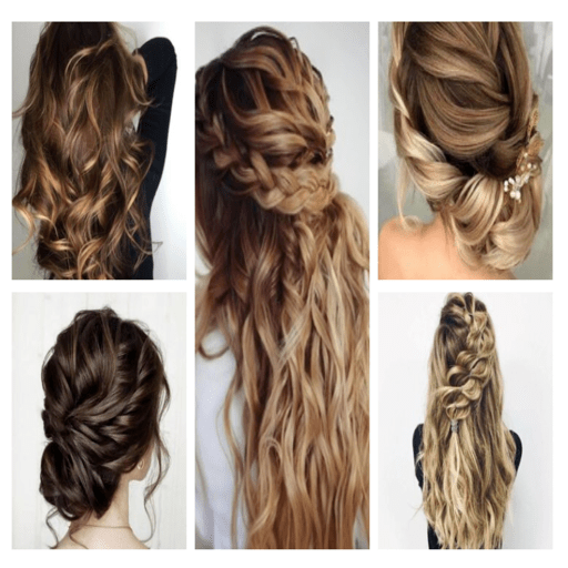 Hairstyles and Hair cuts women icon