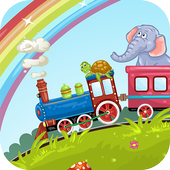 Animals Express Train for Kids icon