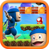 Super Hattori Run: Ninja Fighting Game icon