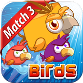 Birds Pop Match 3 icon