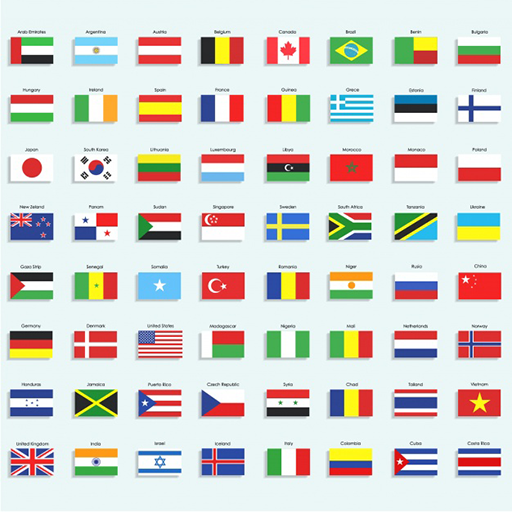 Memory Game - Flags country icon