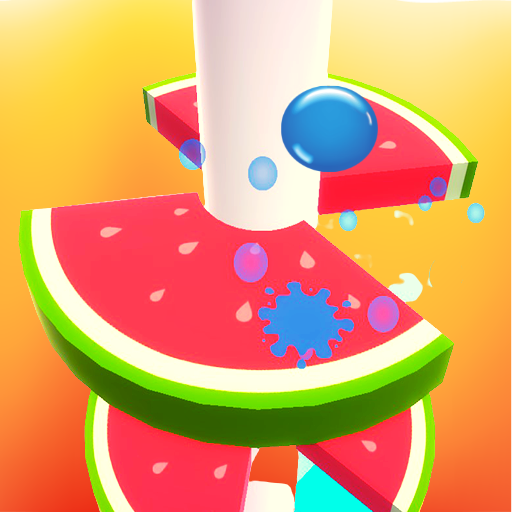 Helix Ball Jump Fruit Crush أيقونة