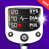 Free Blood Pressure App - BP checker diary icon