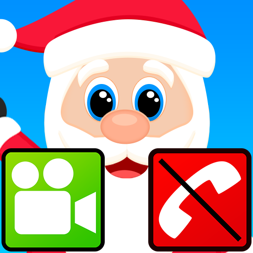 fake call video Christmas game icon