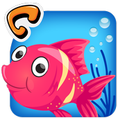 Kids English Grammar Fish Game icon
