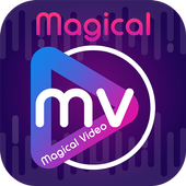 Magical Effect Master Video Status Maker أيقونة