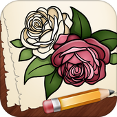 How To Draw a Flower icon