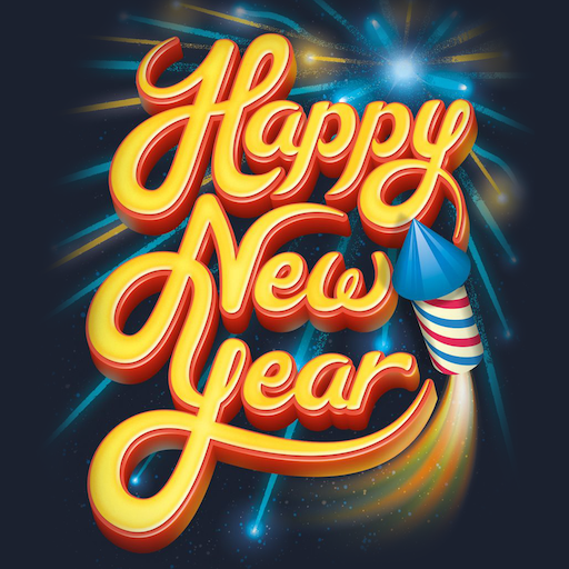 New Year Wishes &amp; Cards icon
