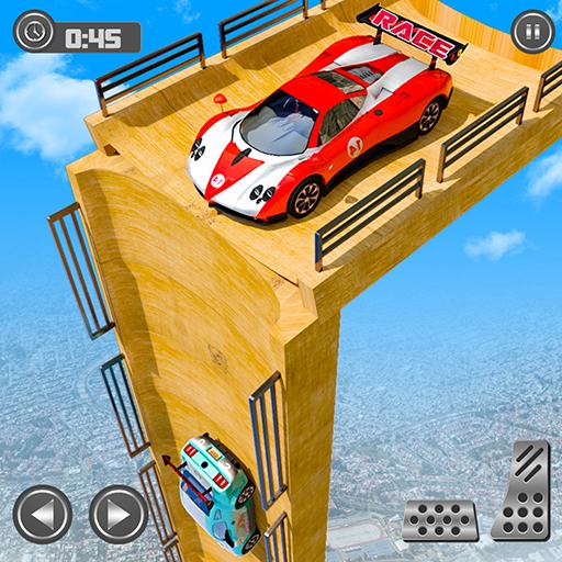 Two  Cars  Mega  Ramp  Impossible  Stunts icon