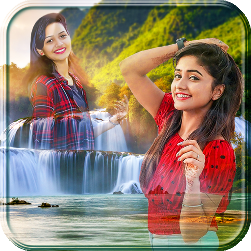 Waterfall Photo Blender -Mixer icon