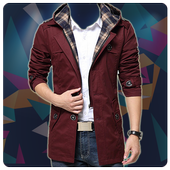 Men Trench Coat Photo Suit icon