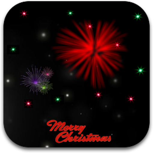 Christmas Fireworks LWP icon