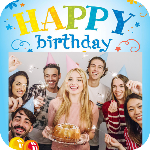 Happy Birthday photo frames greetings &amp; cards 2020 icon