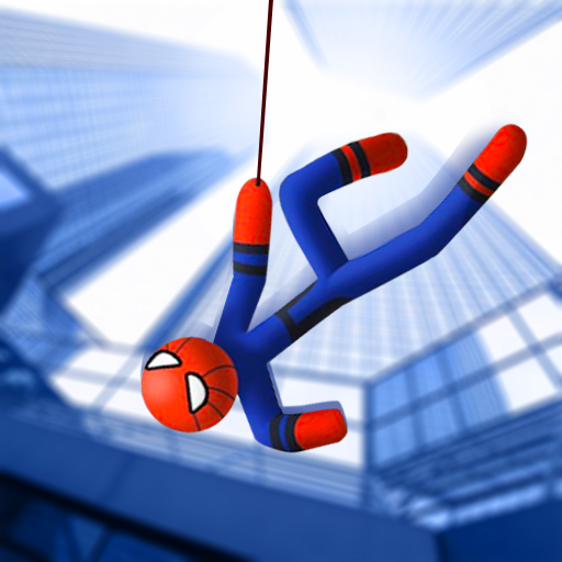 Stickman Superhero Hook - Super Stick Heroes Swing icon