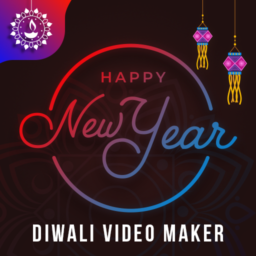 Happy Diwali &amp; Happy New Year Photo Video Maker icon