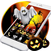 Halloween Horror Night Launcher Theme HD Wallpaper icon