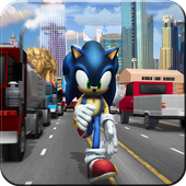 Sonic traffic Racer icon