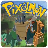 Pixelmon world &amp; craft mods pe icon