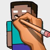 How to Draw Minecraft icon