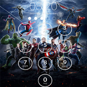 avenge superheroes lock wallpapers أيقونة