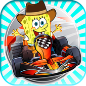 Super Sponge's Adventure  Speed racing Car icon