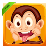 Funny Monkey mini games: Free icon