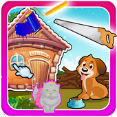Build a Pet House &amp; Fix It icon