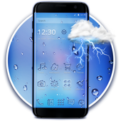 Drizzle Rain Drops Theme icon