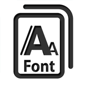 MIUI Font Ttf To Mtz Installer Apk أيقونة