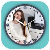 HD Photo Clock Live Wallpaper - My Photo On Clock on 9Apps