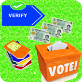 Sim's , Voter Identity and CNIC Verification icon