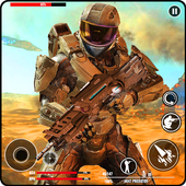 Counter Terrorist Robot Warrior 3d icon