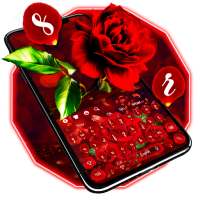 Romantic Love Red Rose Keyboard on 9Apps