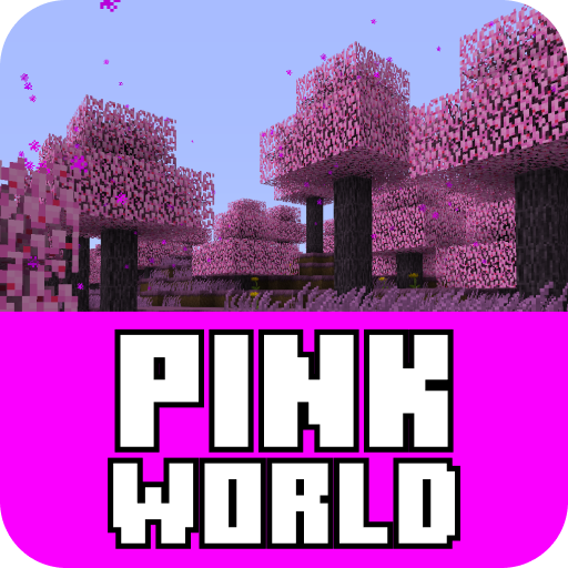 Pink World  mods for minecraft icon