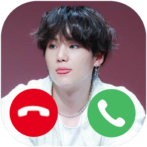 Suga BTS Fake Video Call icon