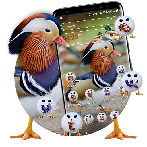 Mandarin Duck Launcher Theme icon