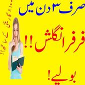 Fluent English Speaking in 3 Days Urdu To English icon