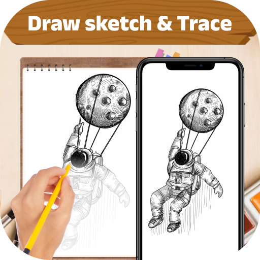 Draw Sketch &amp; Trace Easily icon