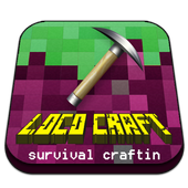 Loco Craft 2019 : Survival Crafting Game icon