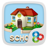 School GO LAUNCHER THEME أيقونة