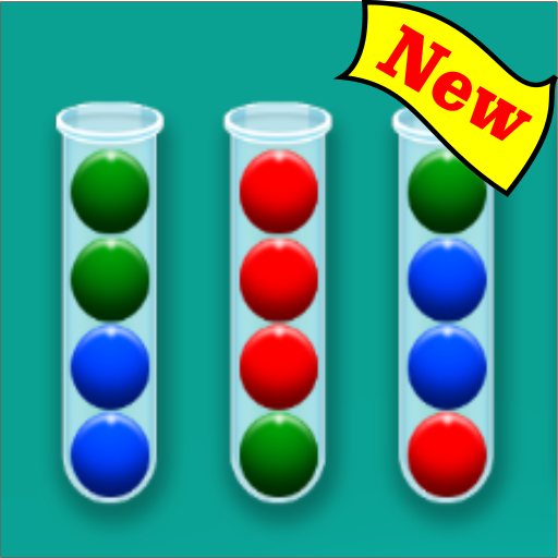 Bubble Sort 3D - Color Puzzle Game أيقونة